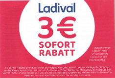 Ladival 3€ Sofortrabatt Ladival 3€ Sofortrabatt